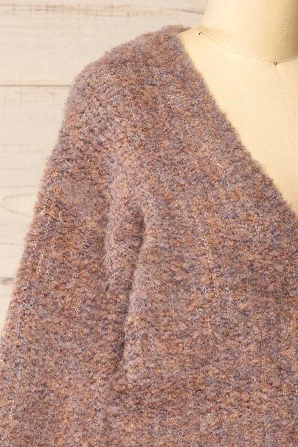 Zuper Mauve | Fuzzy Cardigan sold by Boutique 1861 product image thumbnail 5