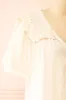 Oceana | Ivory Blouse w/ Lace Trim sold by Boutique 1861