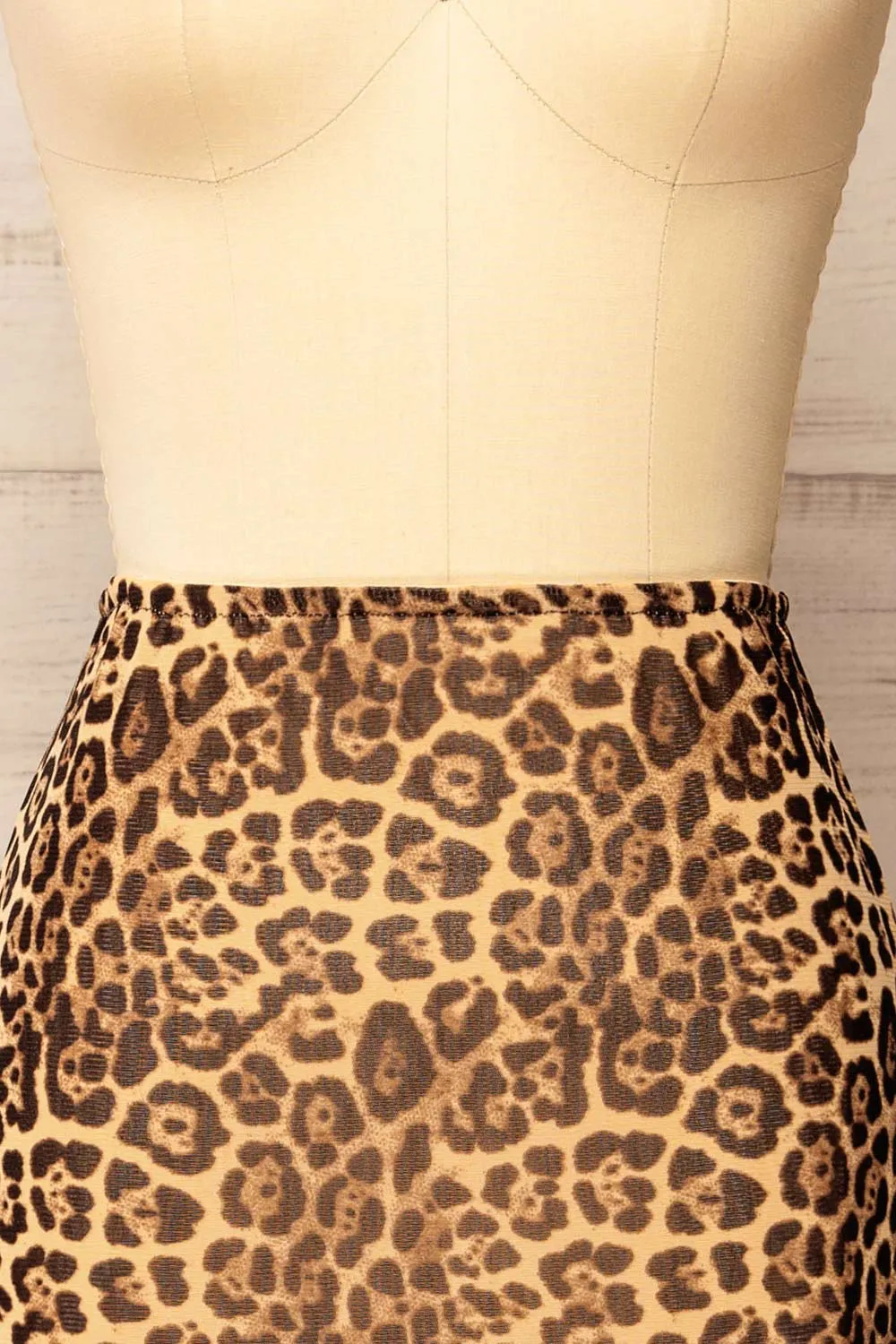 Zyran | Long Leopard Print Skirt sold by Boutique 1861 product image thumbnail 2