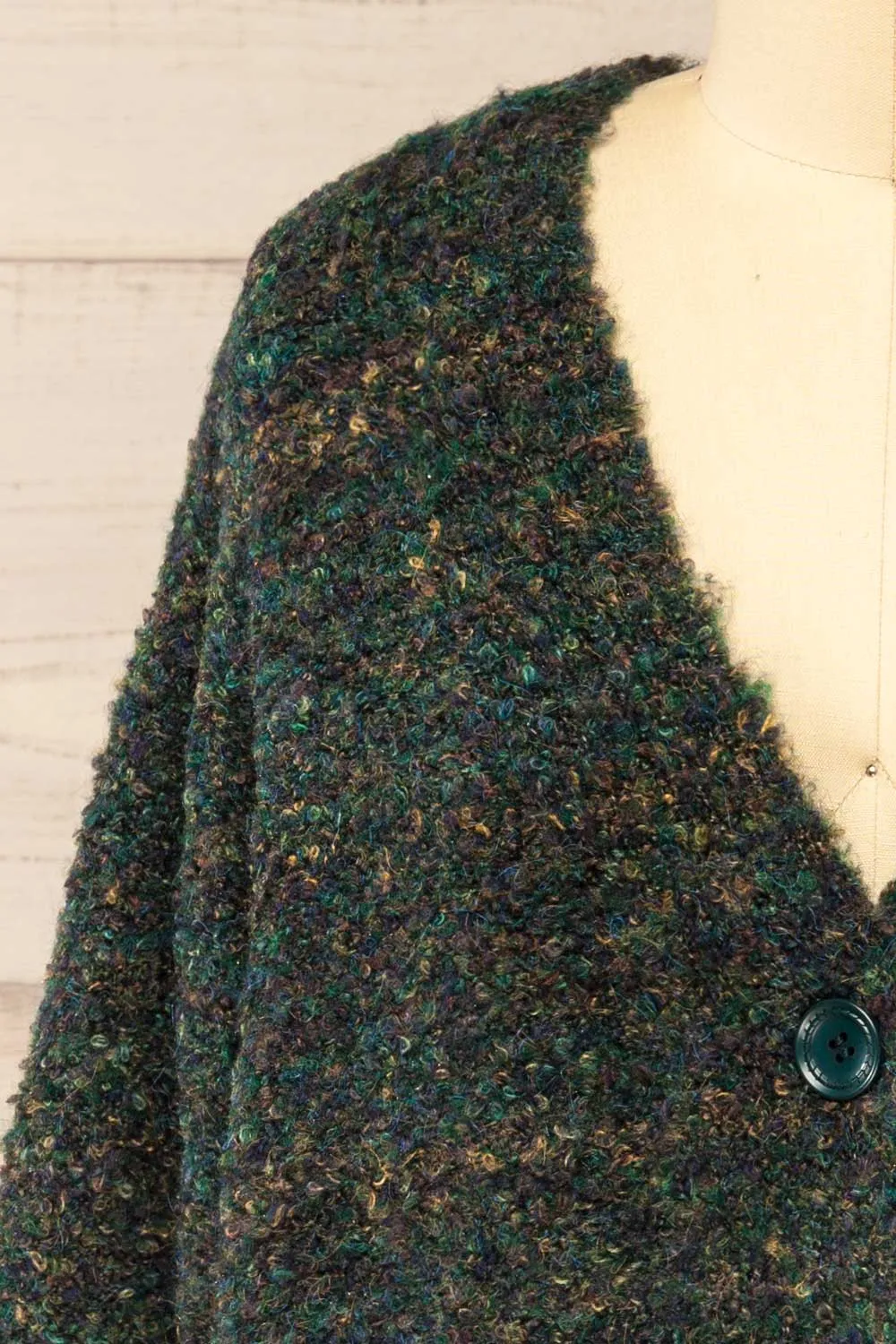 Welp Green | Soft Knit Cardigan sold by Boutique 1861 product image thumbnail 3