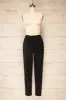 Zolani Black | High-Waisted Pants w/ Elastic Waist sold by Boutique 1861
