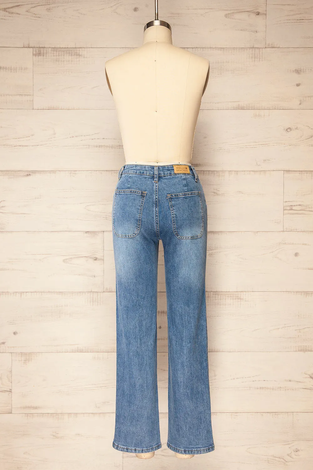 Quajo | Mid-Rise Straight Leg Jeans sold by Boutique 1861 product image thumbnail 5