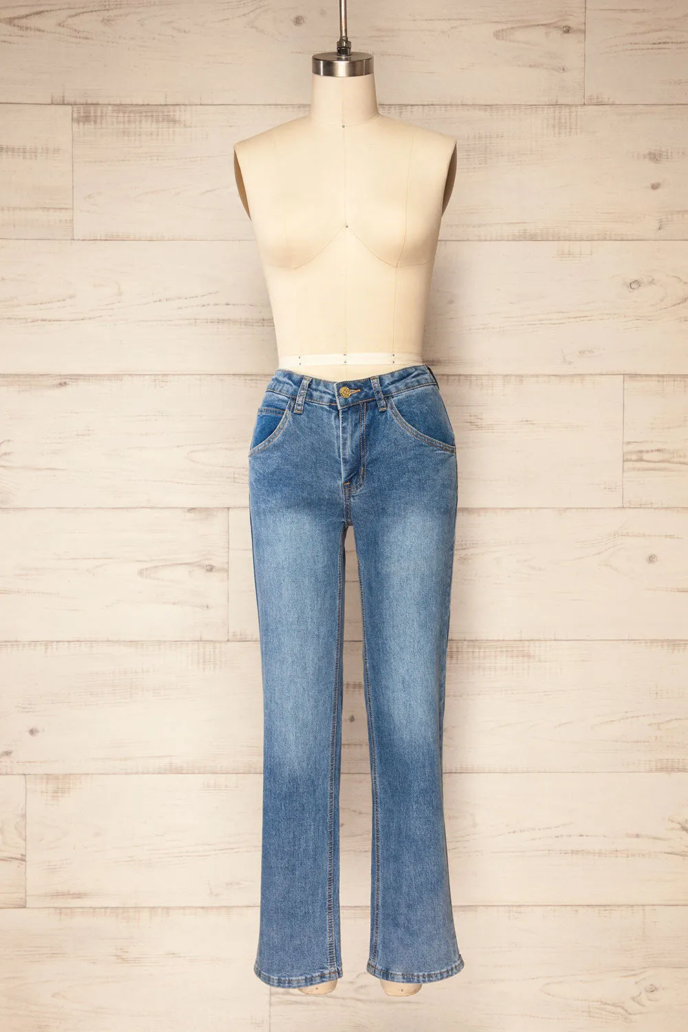 Quajo | Mid-Rise Straight Leg Jeans sold by Boutique 1861