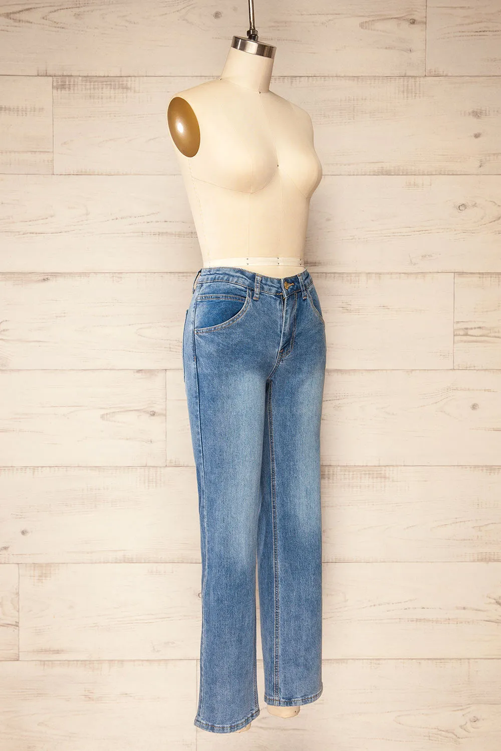 Quajo | Mid-Rise Straight Leg Jeans sold by Boutique 1861 product image thumbnail 3