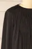 Attopu Black | Oversized Flowy Blouse w/ Long Sleeves sold by Boutique 1861