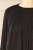 Attopu Black | Oversized Flowy Blouse w/ Long Sleeves sold by Boutique 1861