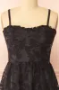 Arhea | Black Bustier Floral Midi Dress sold by Boutique 1861