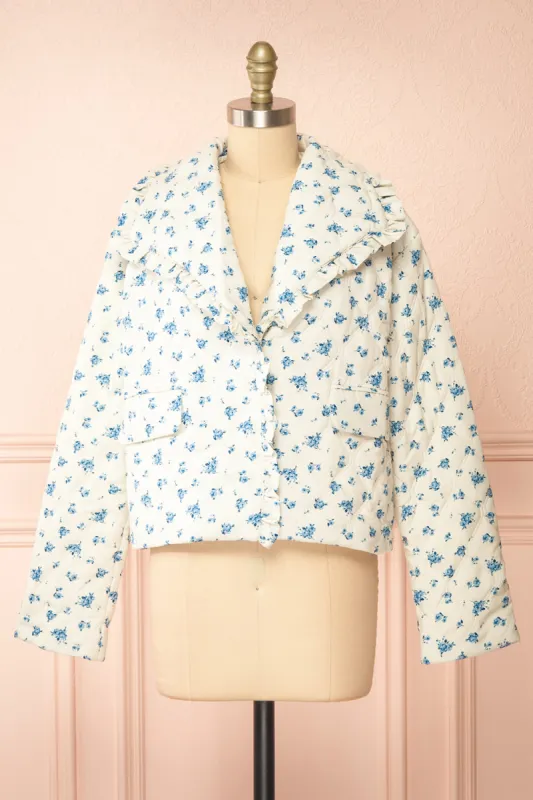 Shivani | Quilted Floral Jacket sold by Boutique 1861