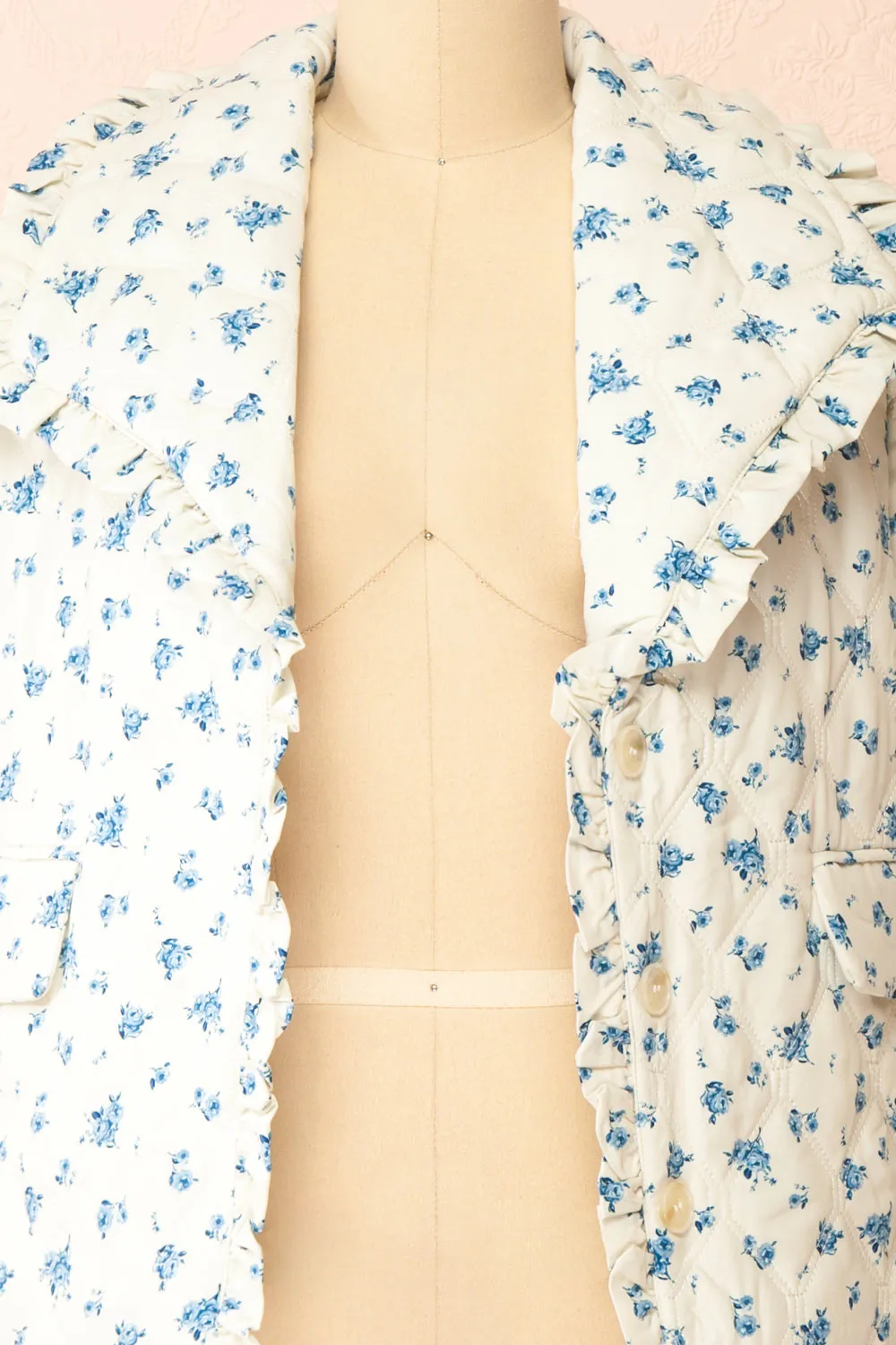 Shivani | Quilted Floral Jacket sold by Boutique 1861 product image thumbnail 2