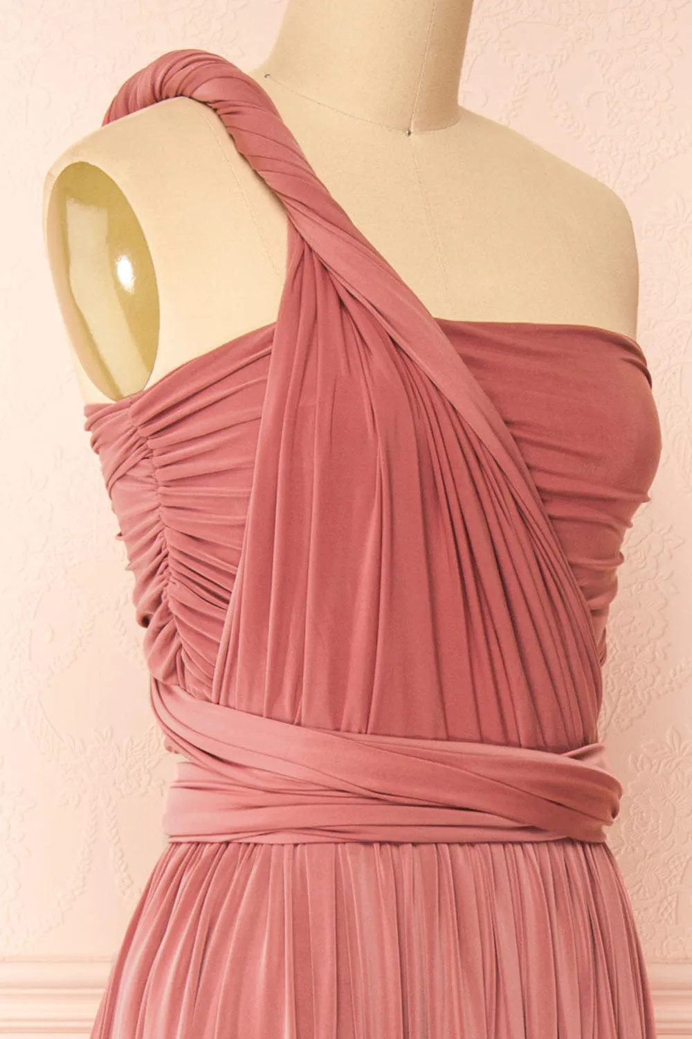 Kilda Pink | Convertible Maxi Dress sold by Boutique 1861 product image thumbnail 5