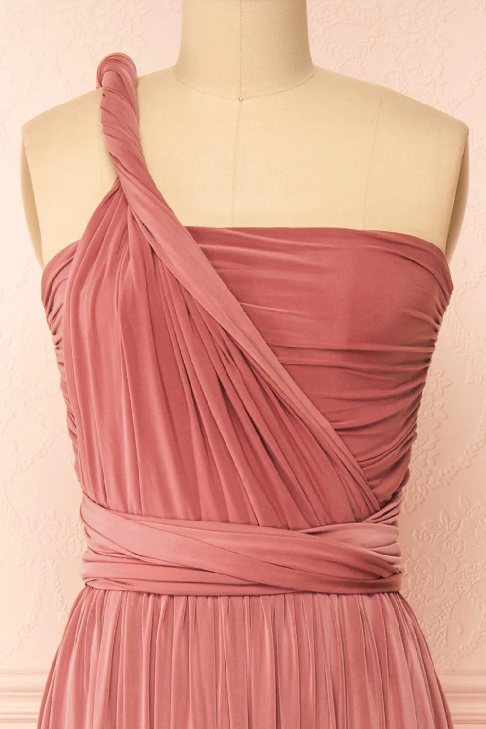 Kilda Pink | Convertible Maxi Dress sold by Boutique 1861 product image thumbnail 3