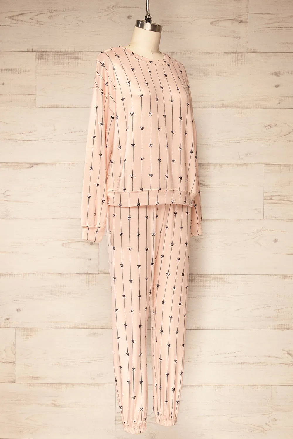 Set Funhalouro | Pink Loungewear Set sold by Boutique 1861 product image thumbnail 4