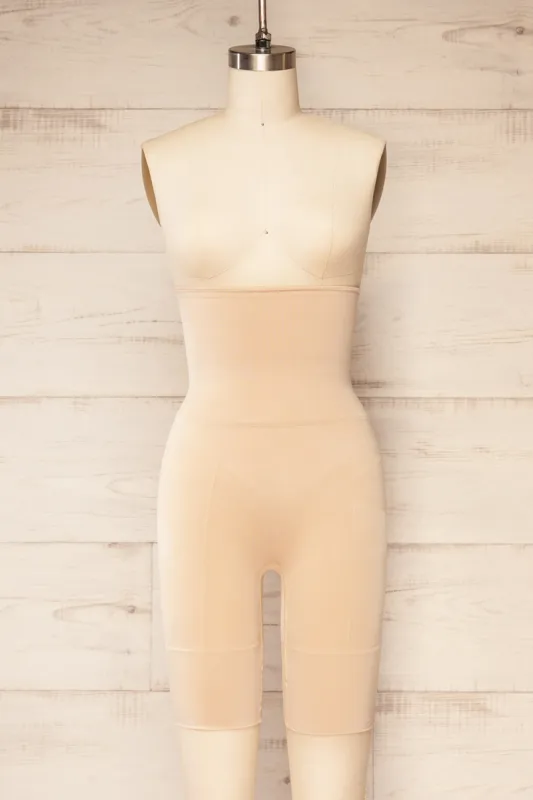 Latsia Beige | Shaping Shorts sold by Boutique 1861