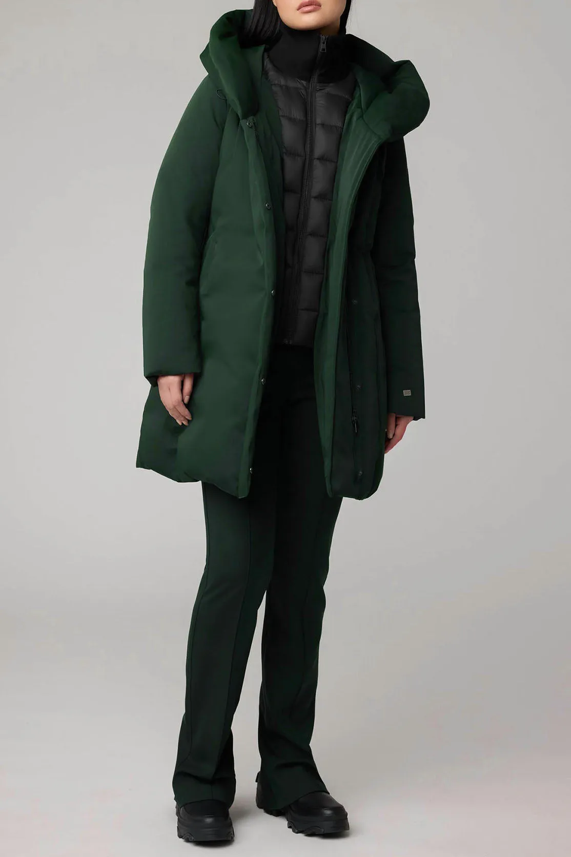 Camelia Green | Quilted Parka with Hood by Soia & Kyo sold by Boutique 1861 product image thumbnail 2