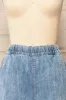 Gutierrez | Cropped Denim Pants w/ Elastic Waist sold by Boutique 1861