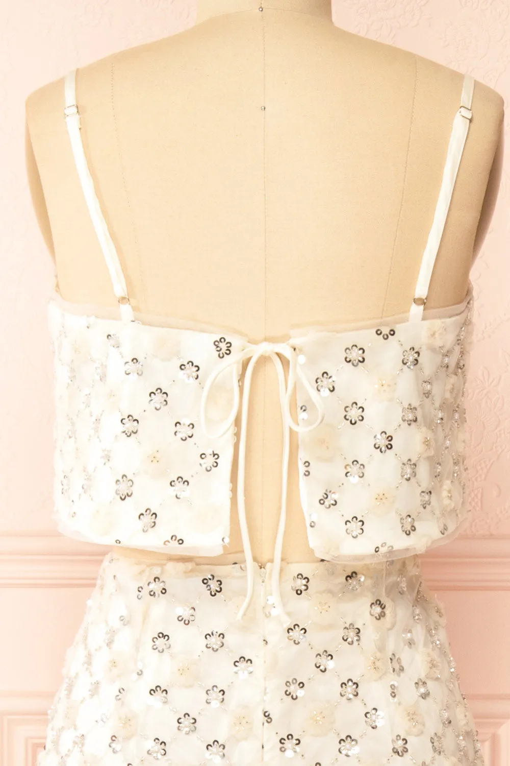 Set Bree | Sparkling Crop Top & Pencil Skirt sold by Boutique 1861 product image thumbnail 2
