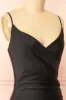 Nyra Black | Mermaid Dress w/ Wrapped Bodice sold by Boutique 1861
