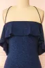 Emily Navy | Glittery Mermaid Maxi Dress sold by Boutique 1861