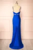 Angelina Blue | Maxi Dress w/ Mesh Underbust sold by Boutique 1861