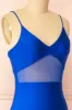 Angelina Blue | Maxi Dress w/ Mesh Underbust sold by Boutique 1861