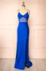 Angelina Blue | Maxi Dress w/ Mesh Underbust sold by Boutique 1861