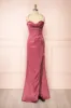 Kesha Mauve | Corset Cowl Neck Maxi Dress sold by Boutique 1861