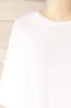 Manila White | Oversized Crew Neck T-Shirt sold by Boutique 1861