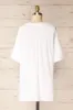 Manila White | Oversized Crew Neck T-Shirt sold by Boutique 1861