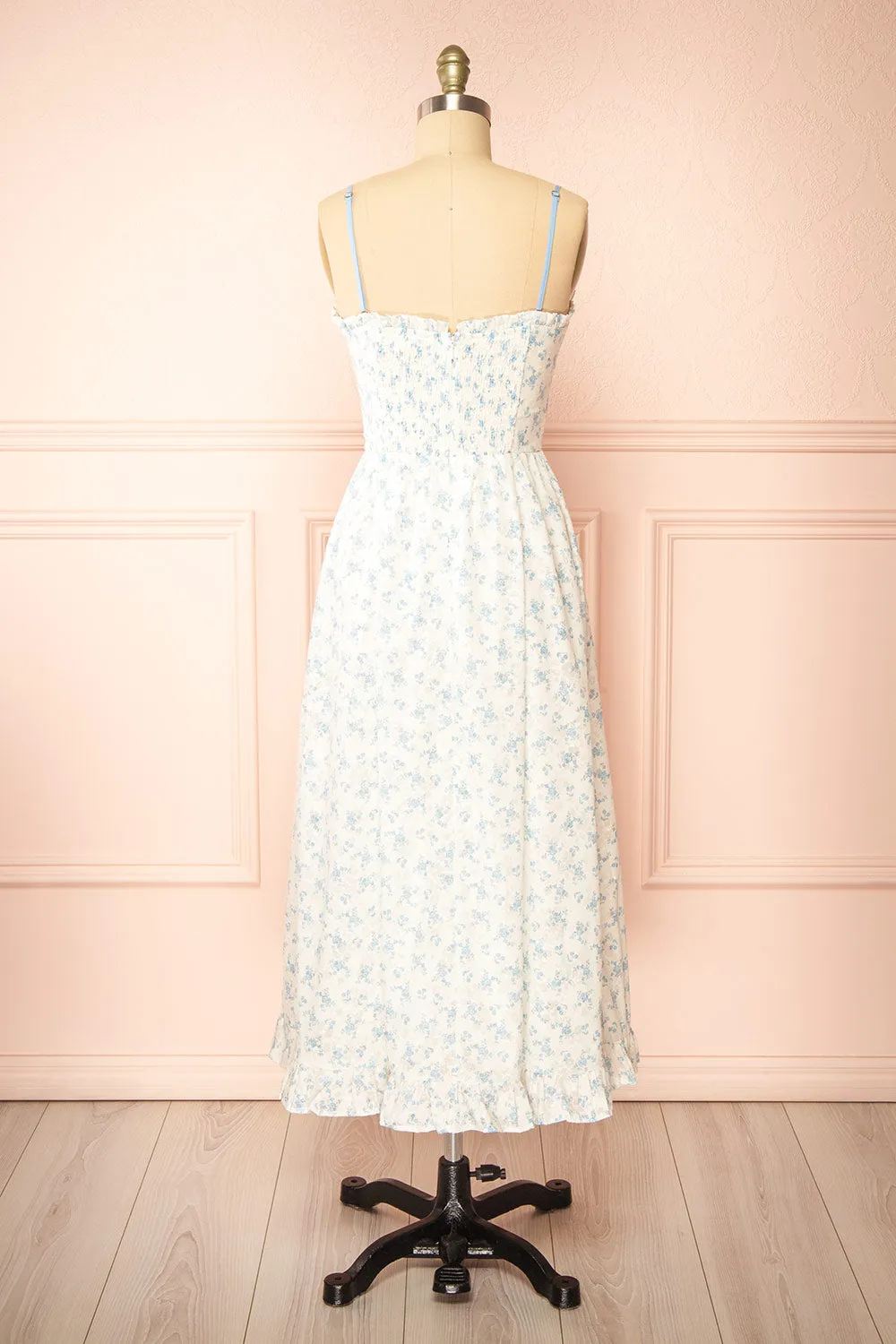 Jayanne | Long Floral Dress w/ Bustier Top sold by Boutique 1861 product image thumbnail 5