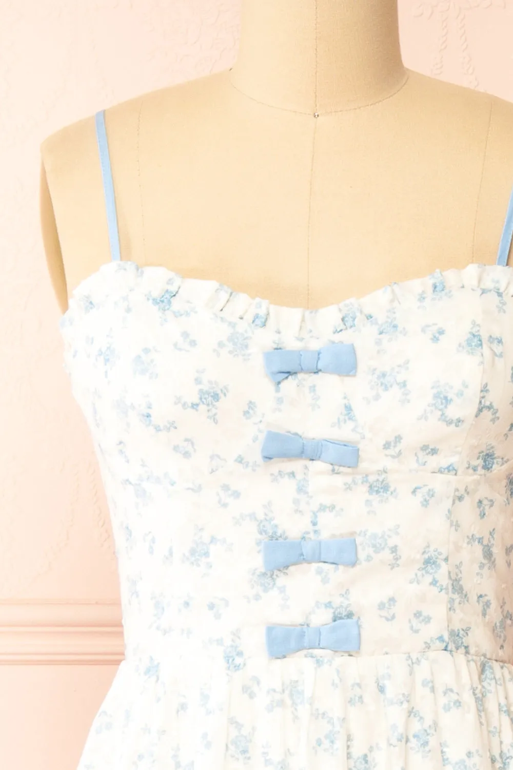 Jayanne | Long Floral Dress w/ Bustier Top sold by Boutique 1861 product image thumbnail 2