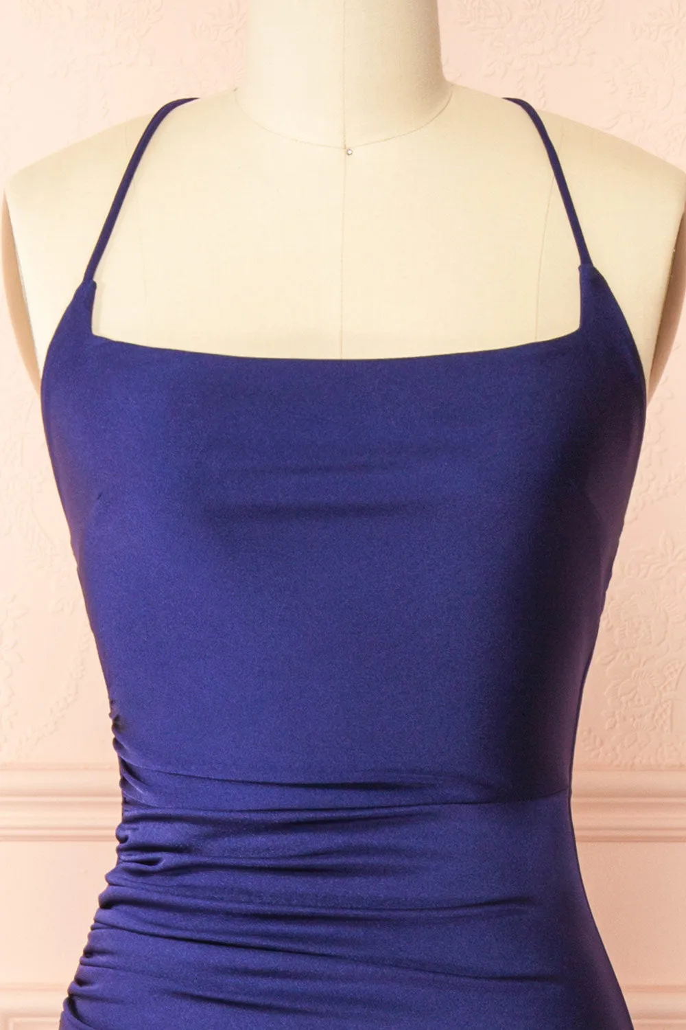 Akari Navy | Mermaid Maxi Dress sold by Boutique 1861 product image thumbnail 4