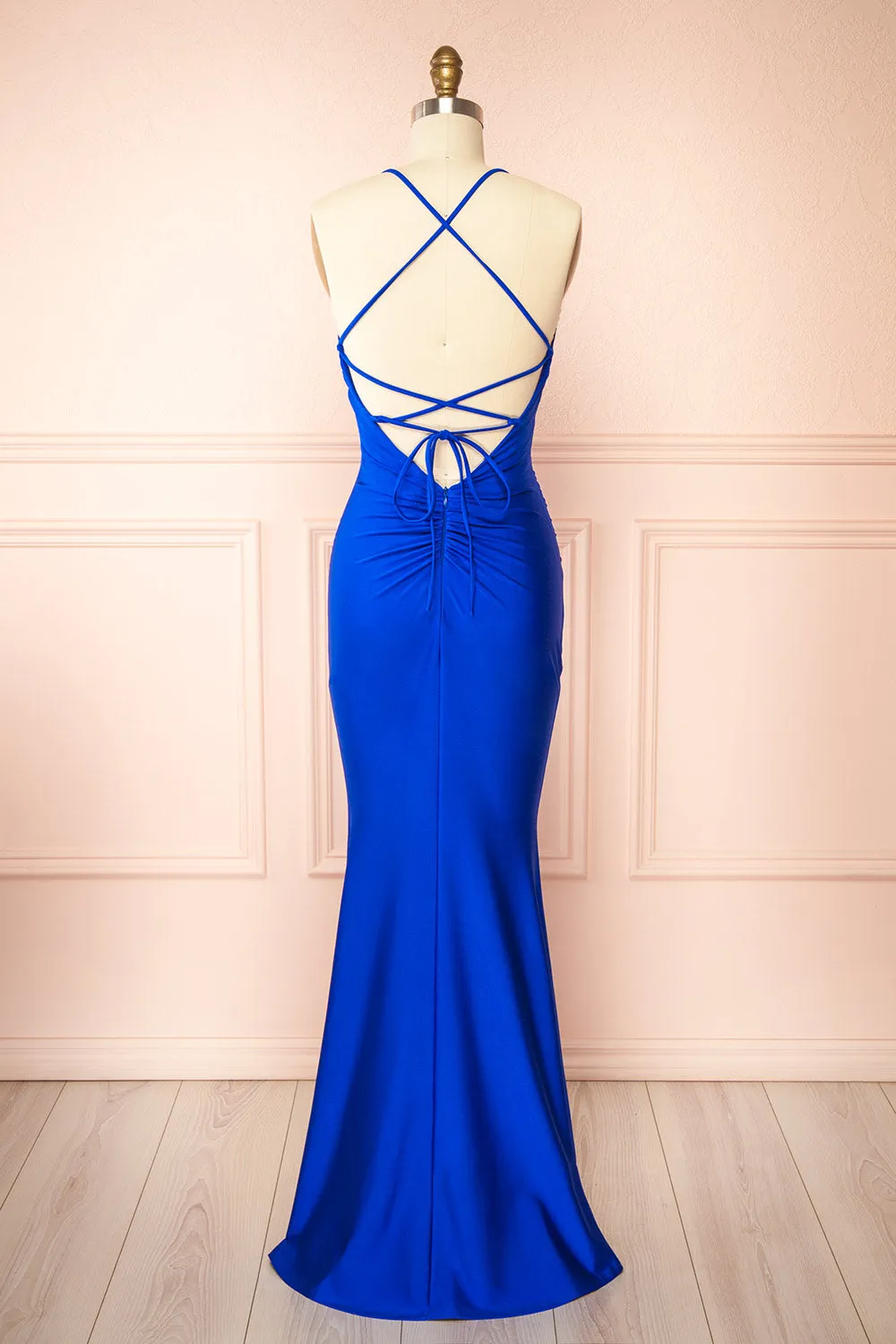 Akari Blue | Mermaid Maxi Dress sold by Boutique 1861 product image thumbnail 3