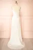 Lhodia | Ivory Sequin Maxi Dress w/ Slit sold by Boutique 1861