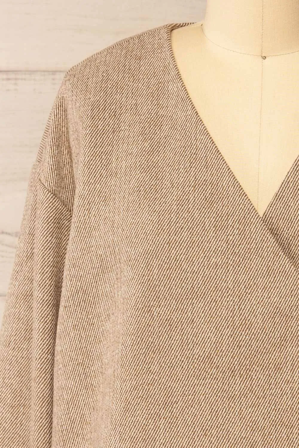 Montano | Oversized Jacket w/ Asymmetric Front sold by Boutique 1861 product image thumbnail 3