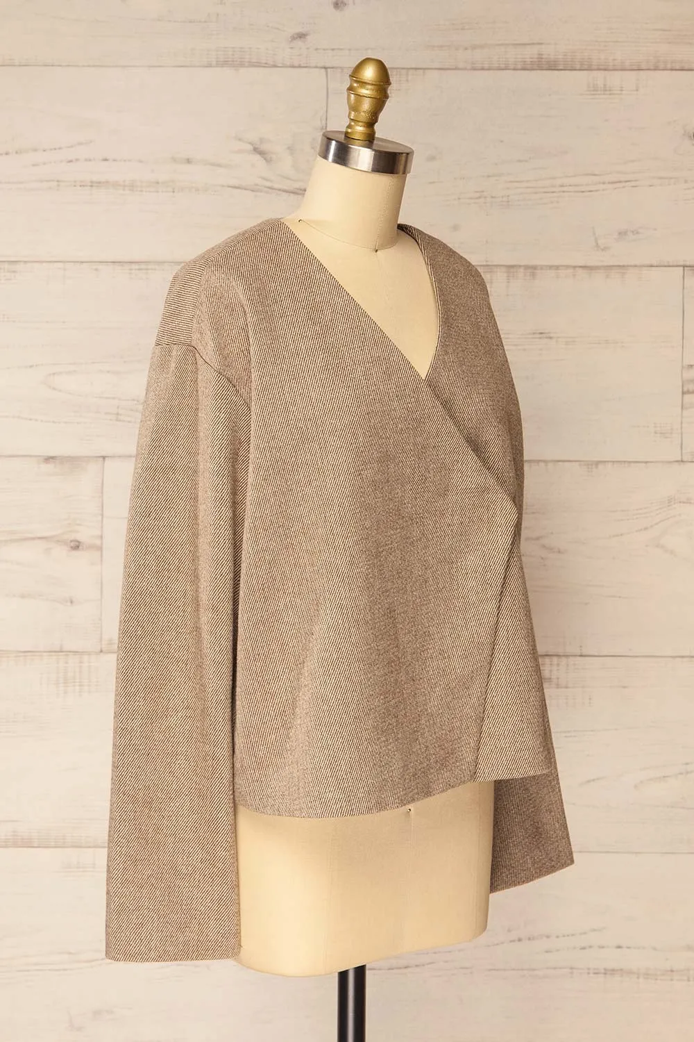 Montano | Oversized Jacket w/ Asymmetric Front sold by Boutique 1861 product image thumbnail 4