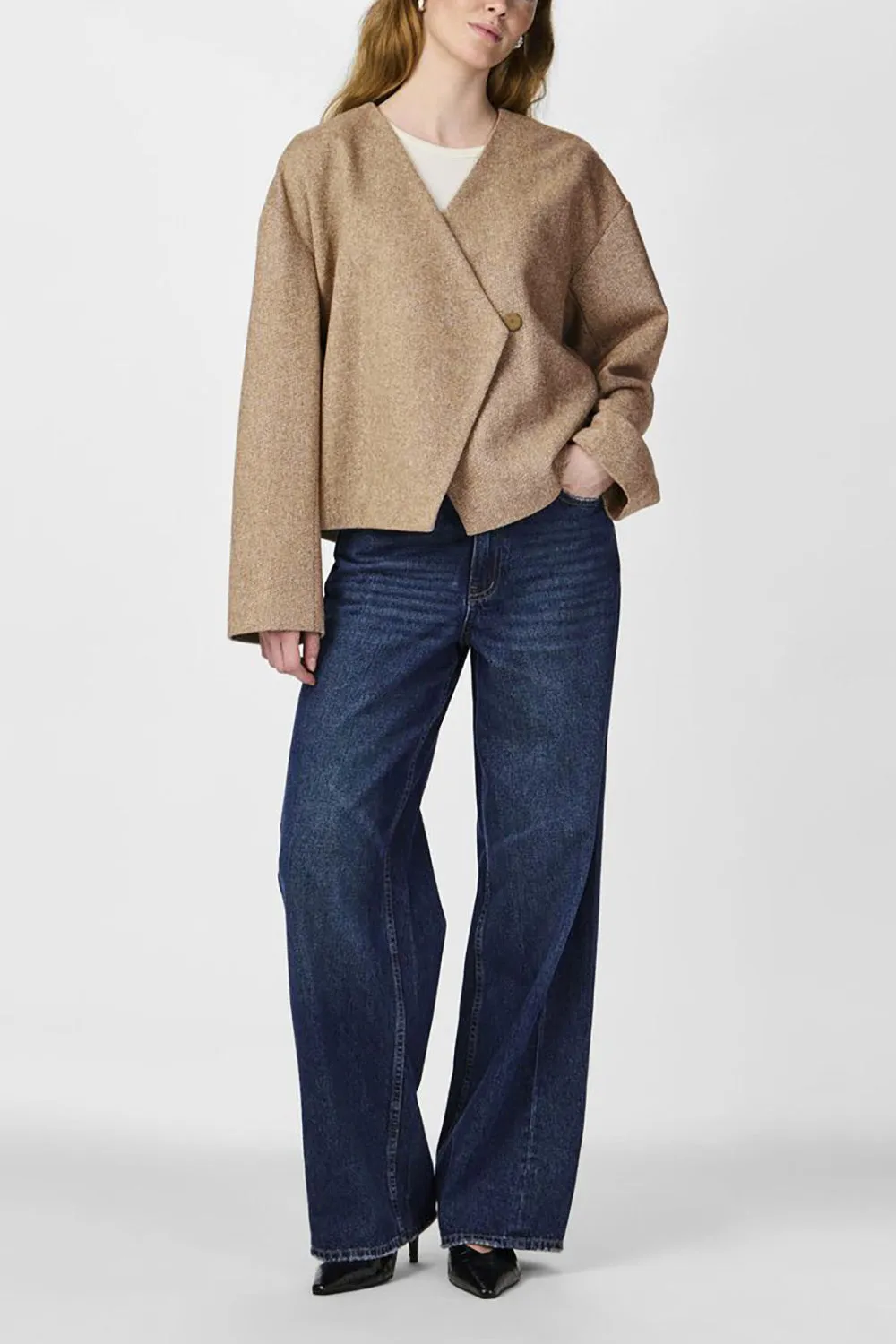 Montano | Oversized Jacket w/ Asymmetric Front sold by Boutique 1861 product image thumbnail 2