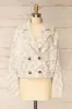 Baicheng | Double-Breasted Sparkly Tweed Jacket sold by Boutique 1861