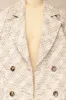 Baicheng | Double-Breasted Sparkly Tweed Jacket sold by Boutique 1861