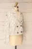 Baicheng | Double-Breasted Sparkly Tweed Jacket sold by Boutique 1861