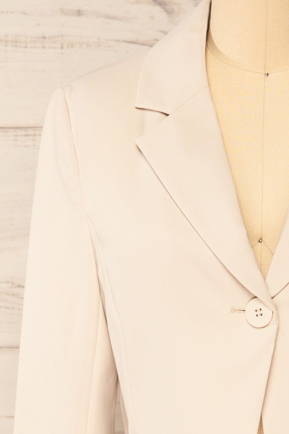 Gaborone Beige | Cropped Blazer sold by Boutique 1861 product image thumbnail 2