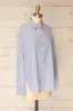 Kameiros | Oversized Striped Button-Up Shirt sold by Boutique 1861