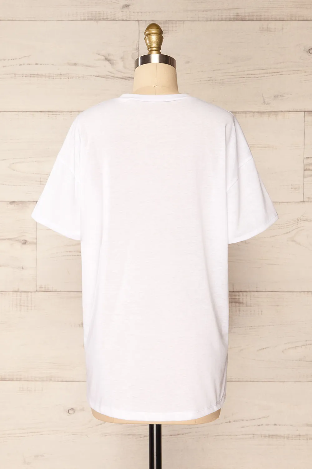 Nouem Ivory | Oversized T-Shirt sold by Boutique 1861 product image thumbnail 5