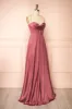 Misha Mauve | Corset Cowl Neck Maxi Dress sold by Boutique 1861