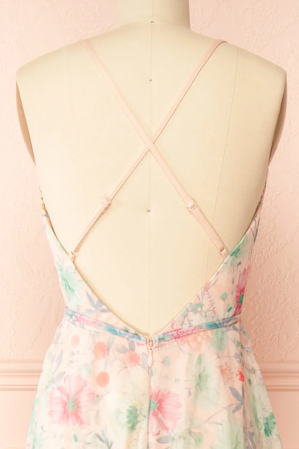 Rosehall | Floral A-Line Maxi Dress sold by Boutique 1861 product image thumbnail 2