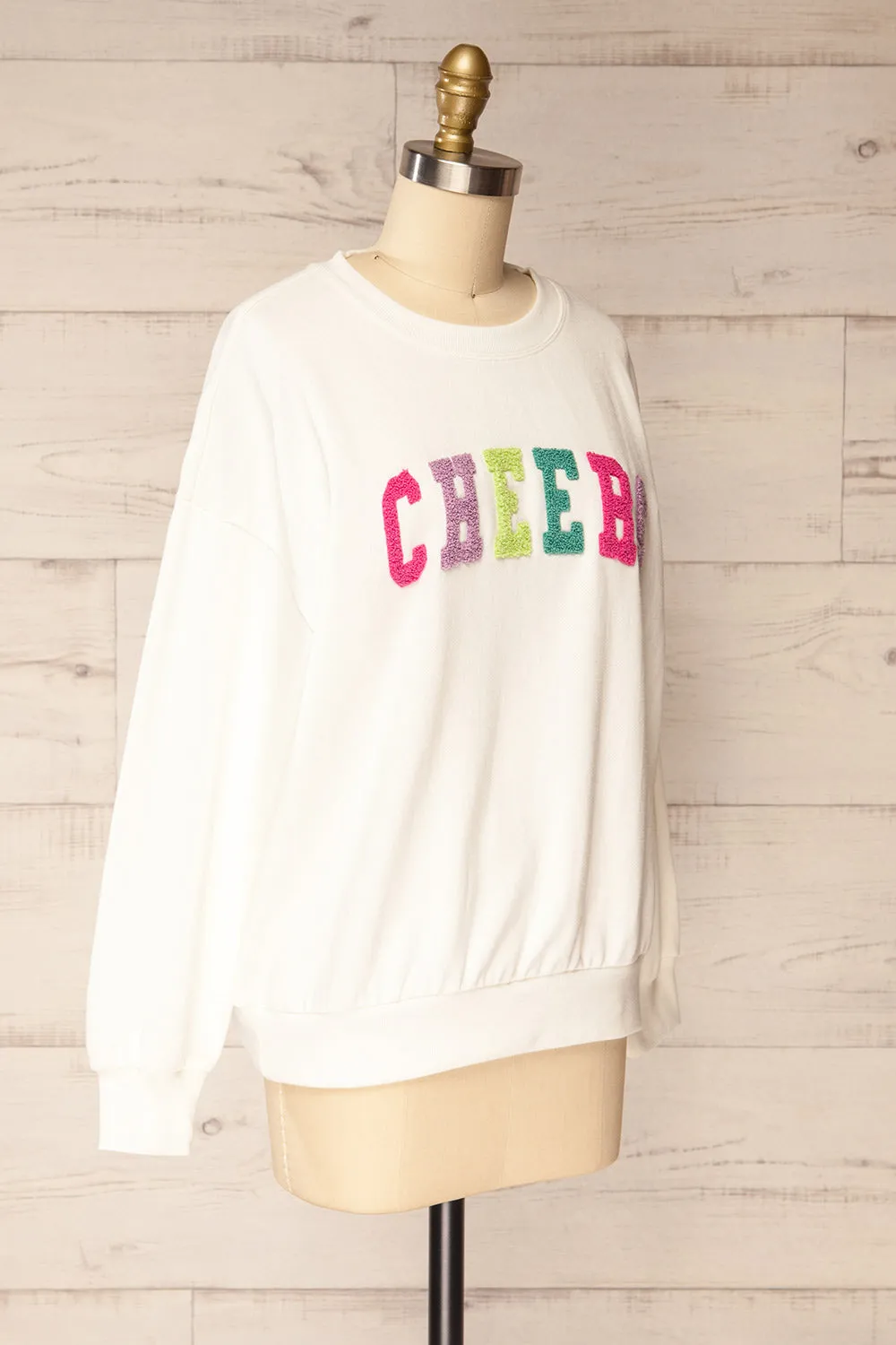 Cheers | Oversized "Cheers" Sweatshirt sold by Boutique 1861 product image thumbnail 3