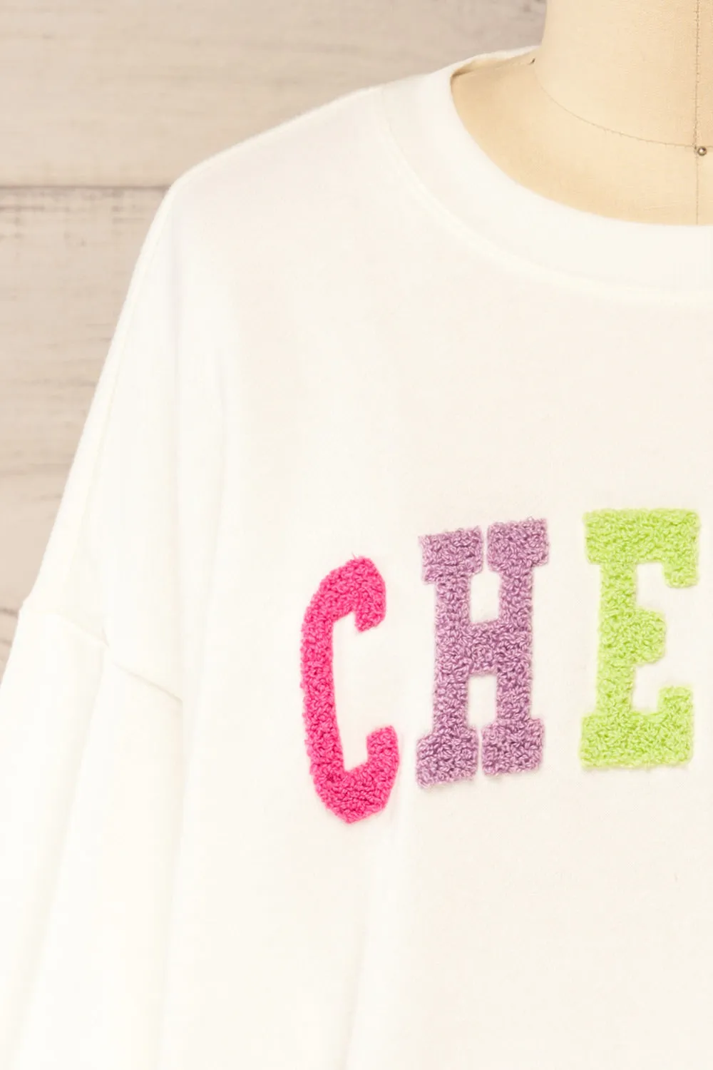 Cheers | Oversized "Cheers" Sweatshirt sold by Boutique 1861 product image thumbnail 2