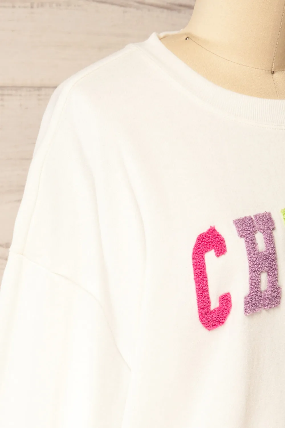 Cheers | Oversized "Cheers" Sweatshirt sold by Boutique 1861 product image thumbnail 4