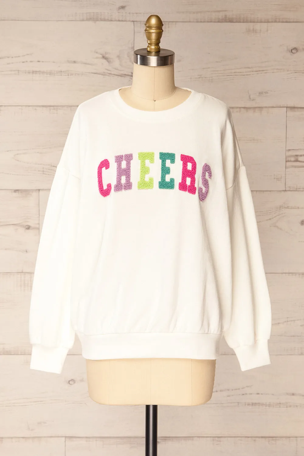 Cheers | Oversized "Cheers" Sweatshirt sold by Boutique 1861