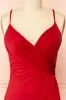 Shiva Red | Mermaid Dress w/ Wrapped Bodice sold by Boutique 1861