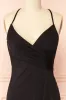 Shiva Black | Mermaid Dress w/ Wrapped Bodice sold by Boutique 1861